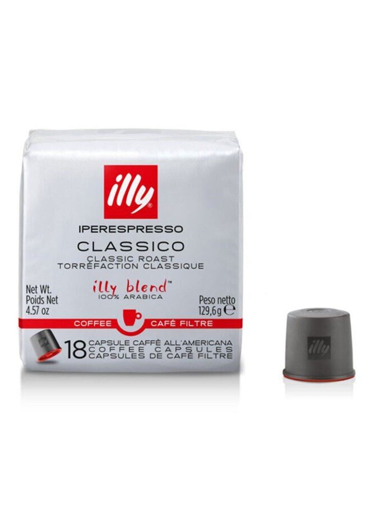 illy - Classico filterkoffiecapsules 18 stuks 129,6 gram - null