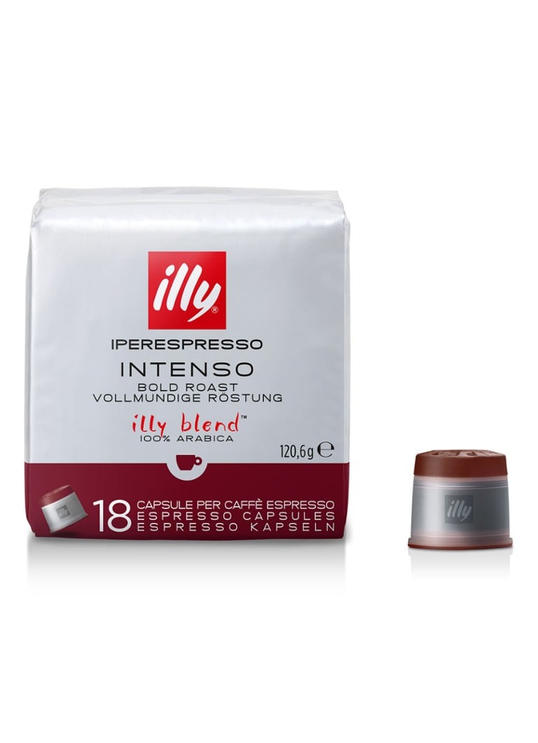 illy - Intenso Espresso capsules 18 stuks 120,5 gram - Donkerrood