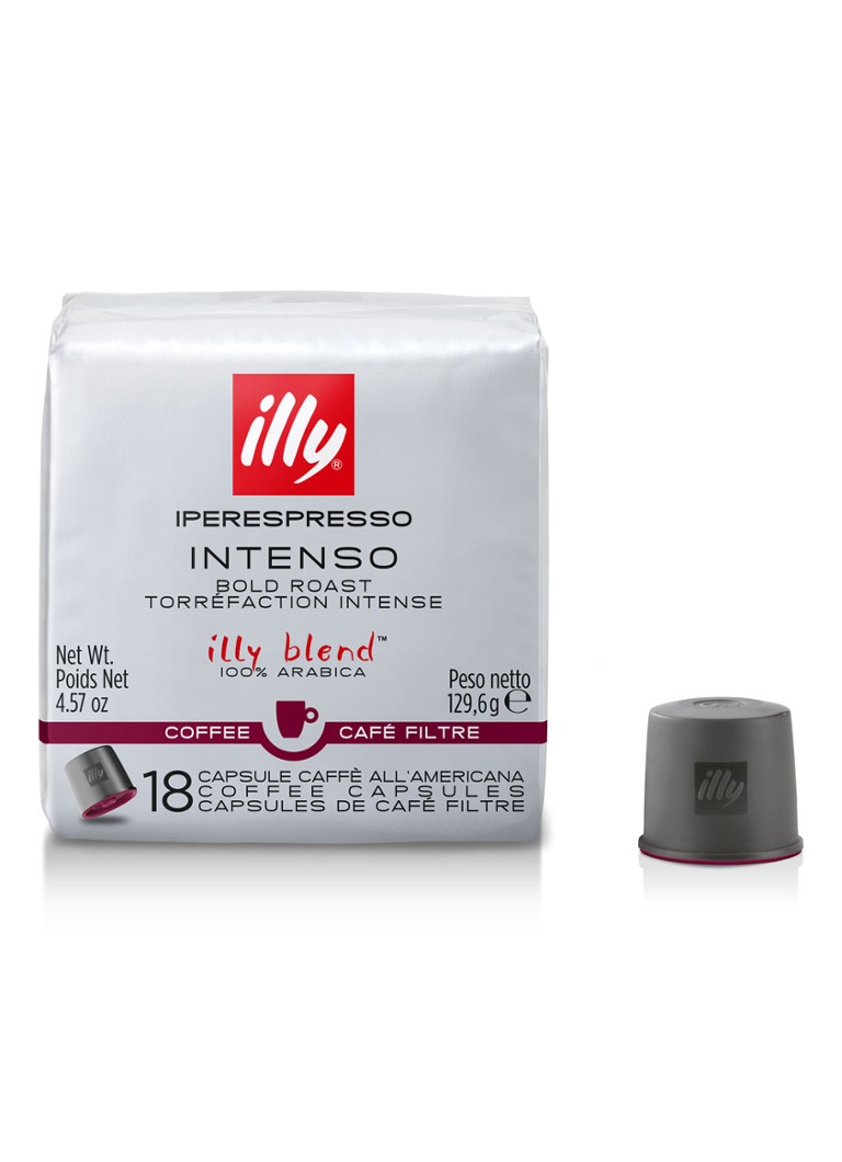 illy - Intenso filterkoffiecapsules 18 stuks 129,6 gram - null