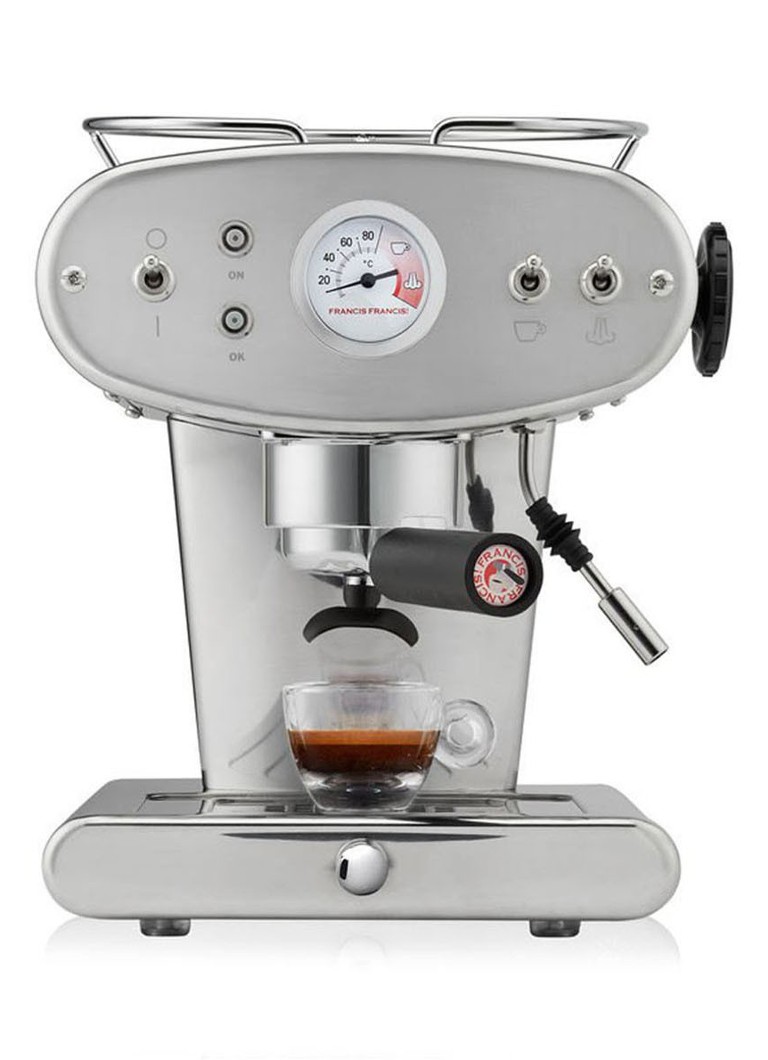 illy X1 Francis Francis iperEspresso espressomachine 6333 • Grijs • de