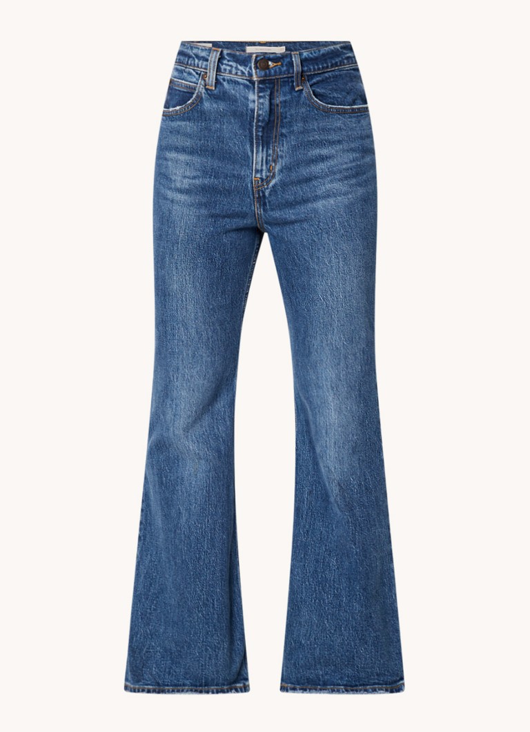 Levi's 70's high waist flared jeans met stretch