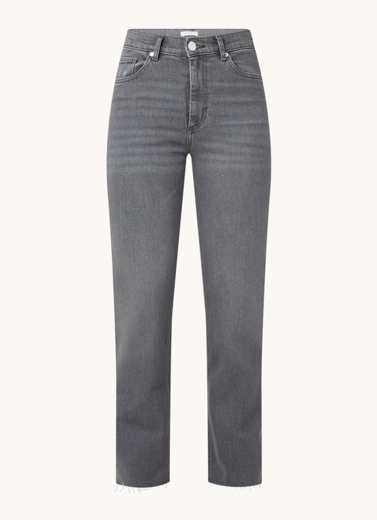 Sandro Venus high waist slim fit cropped jeans met gekleurde wassing