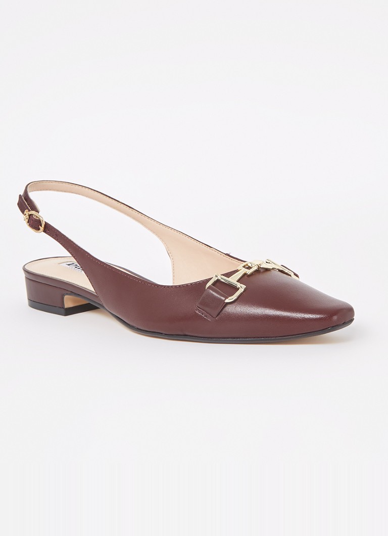 Dune London Hopewell slingback van leer