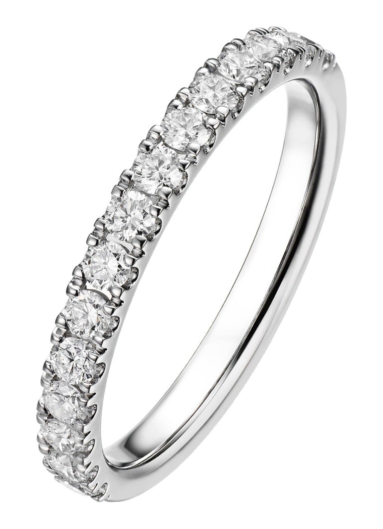 Diamond Point Witgouden ring 0-52 ct diamant Wedding