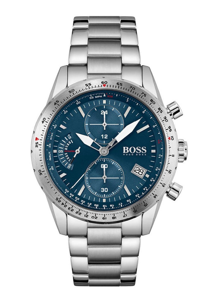 Boss Horloges Watch Pilot Edition Chrono Zilverkleurig online kopen