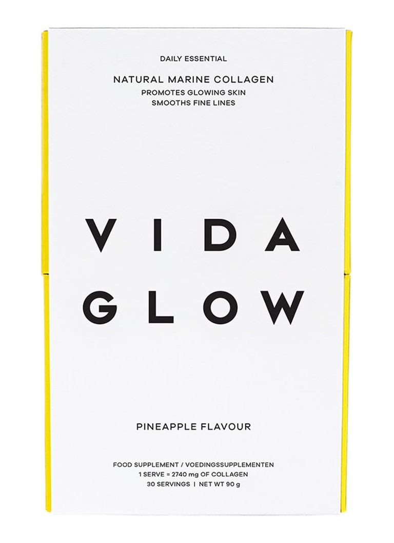 Vida Glow Natural Marine Collagen Sachets Pineapple