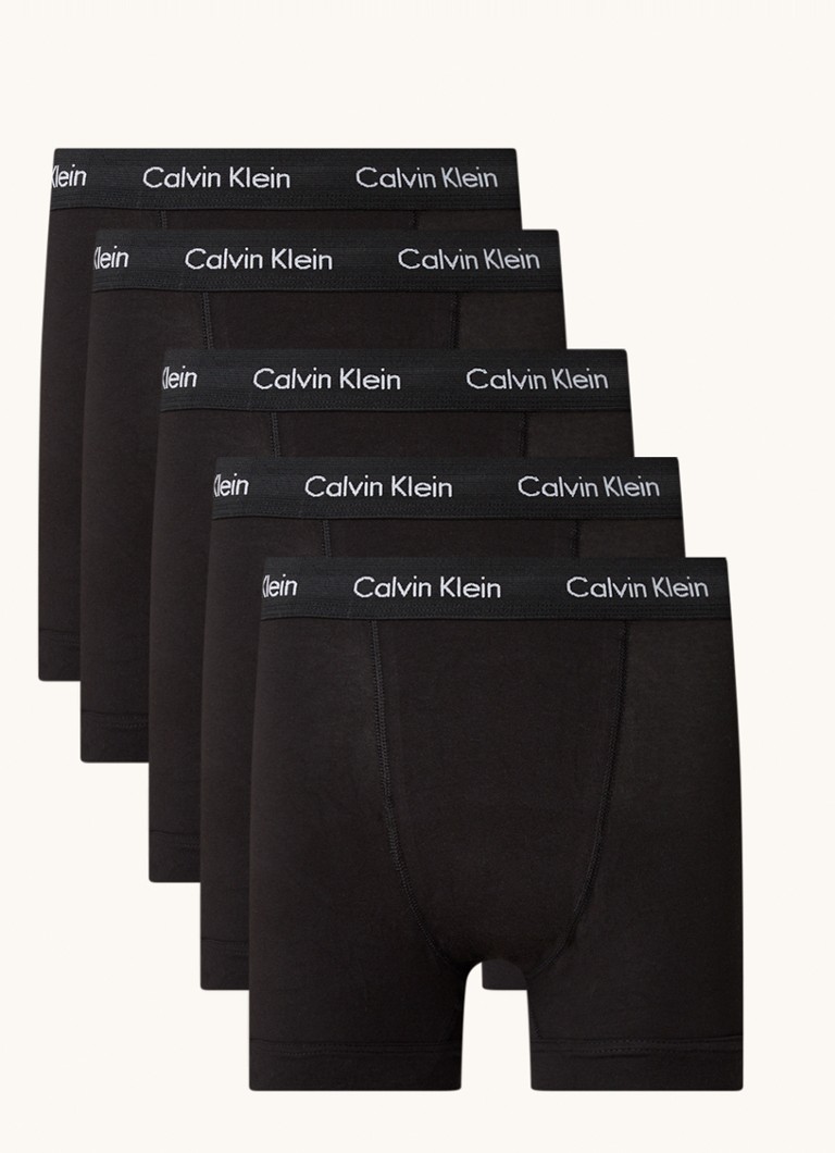 Calvin Klein Boxershorts met logoband in 5-pack