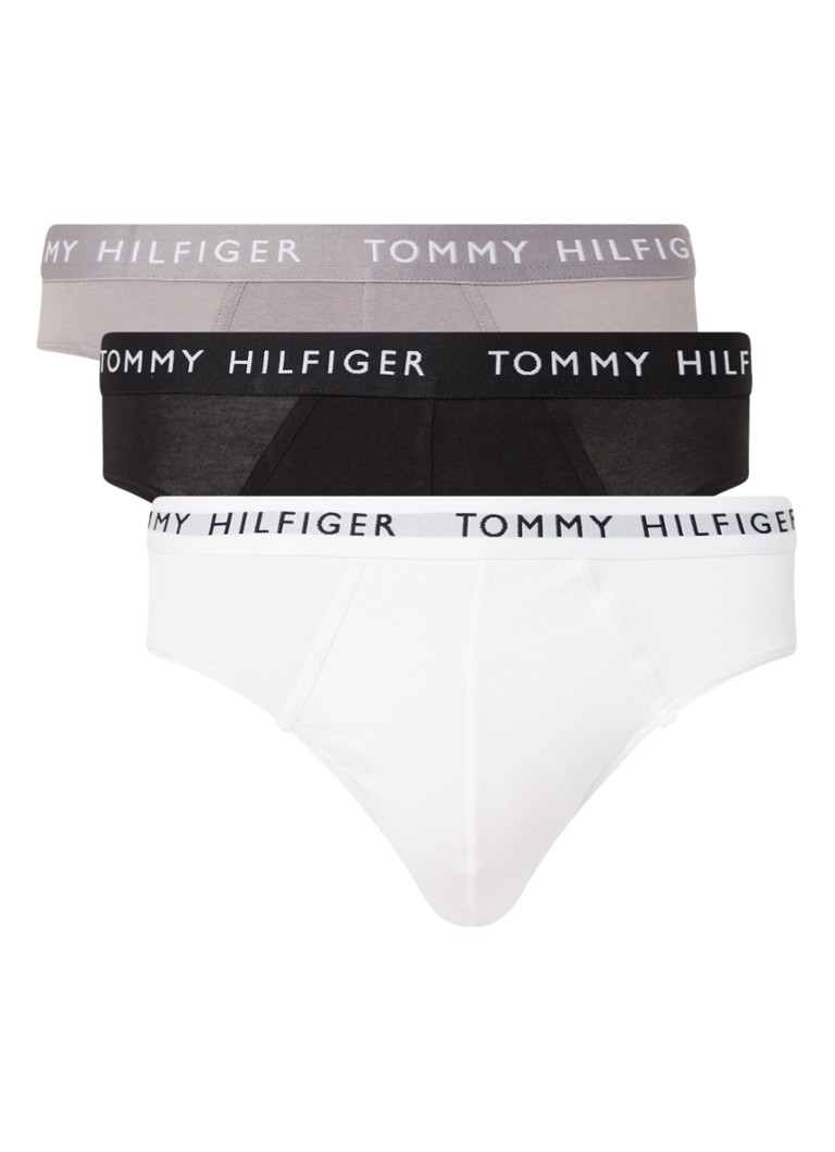 Tommy Hilfiger Boxerslips met logoband in 3-pack