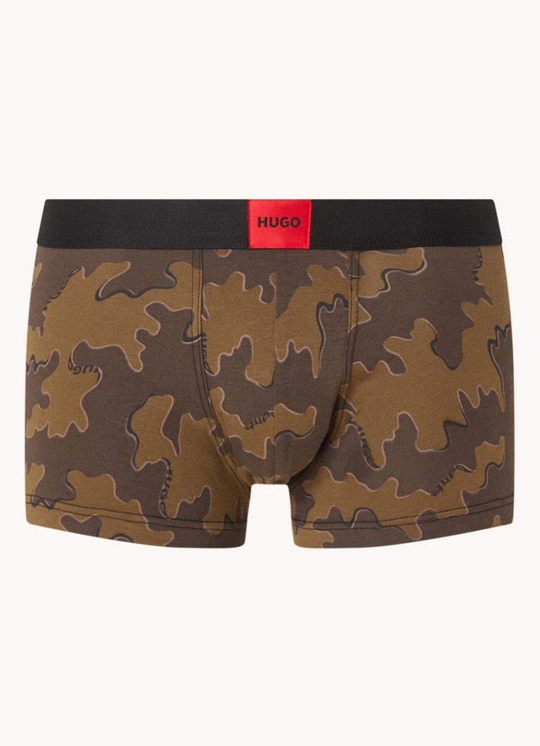 HUGO BOSS Boxershort met camouflageprint en logo