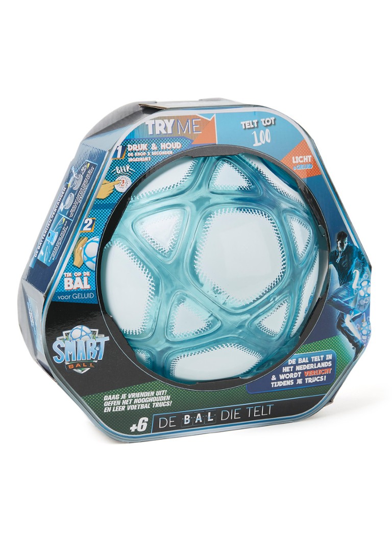 Gear2Play Voetbal Smart Ball Junior 20 Cm Rubber Wit/blauw online kopen