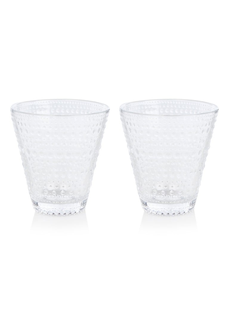 Iittala Kastehelmi glas 30 cl, 2 pack clear(helder ) online kopen