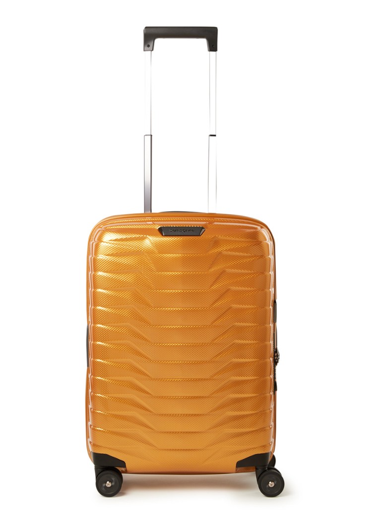 Samsonite Proxis handbagage spinner 55 cm honey gold online kopen