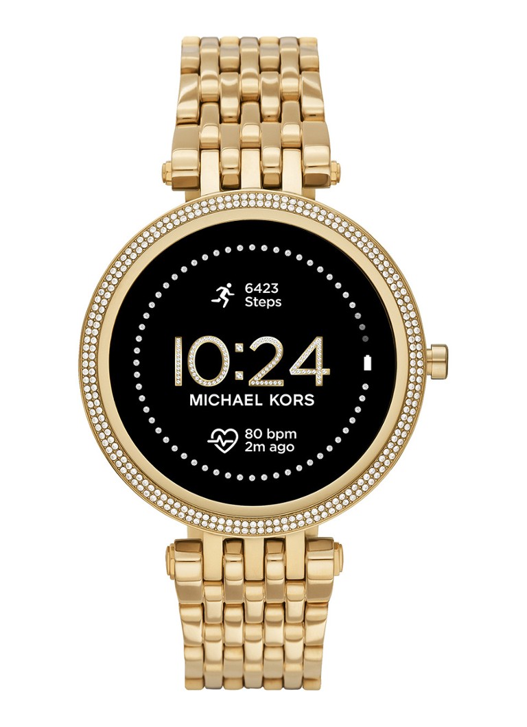 Michael Kors Darci Gen5E Smartwatch voor dames MKT5127-Goud online kopen