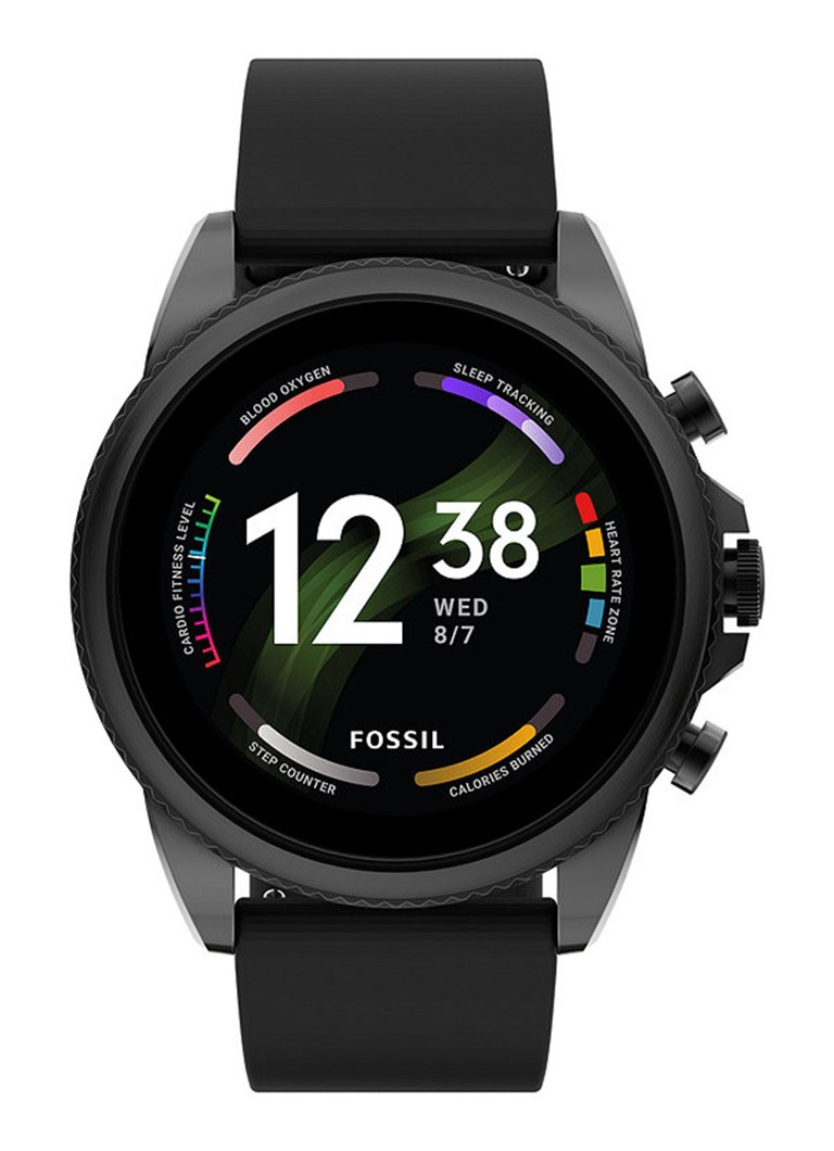 Fossil Gen 6 Display Smartwatch FTW4061 zwart online kopen