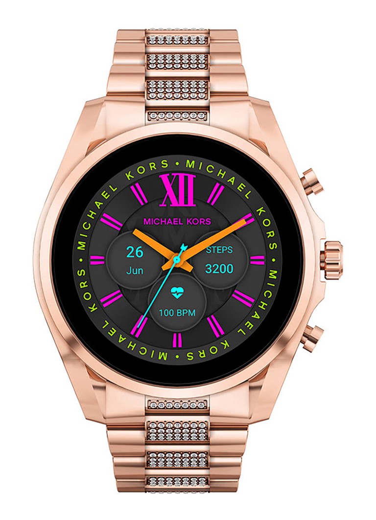 Michael Kors Smartwatches Gen 6 Bradshaw MKT5135 Ros&#233, goudkleurig online kopen