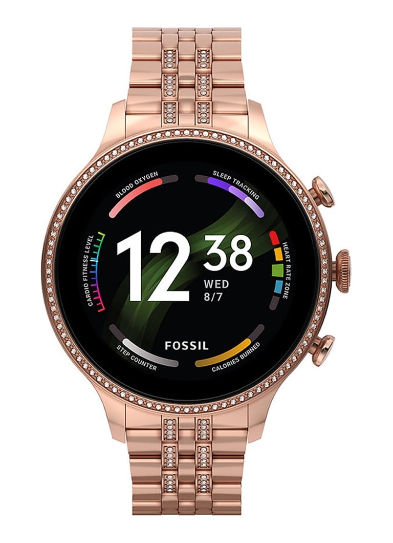 Fossil Smartwatches Gen 6 Smartwatch Ros&#233, goudkleurig online kopen