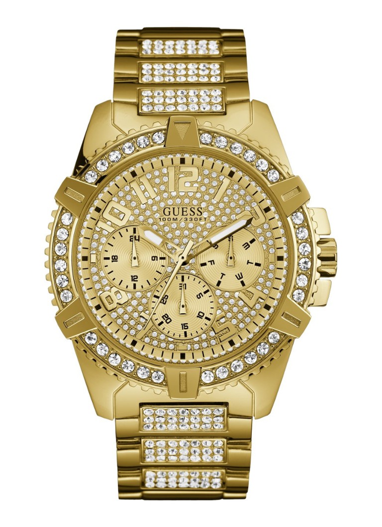 Guess Horloges Watch Frontier W0799G2 Goudkleurig online kopen