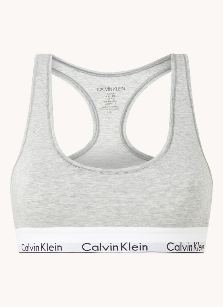 Calvin Klein Modern Cotton bralette met logoband