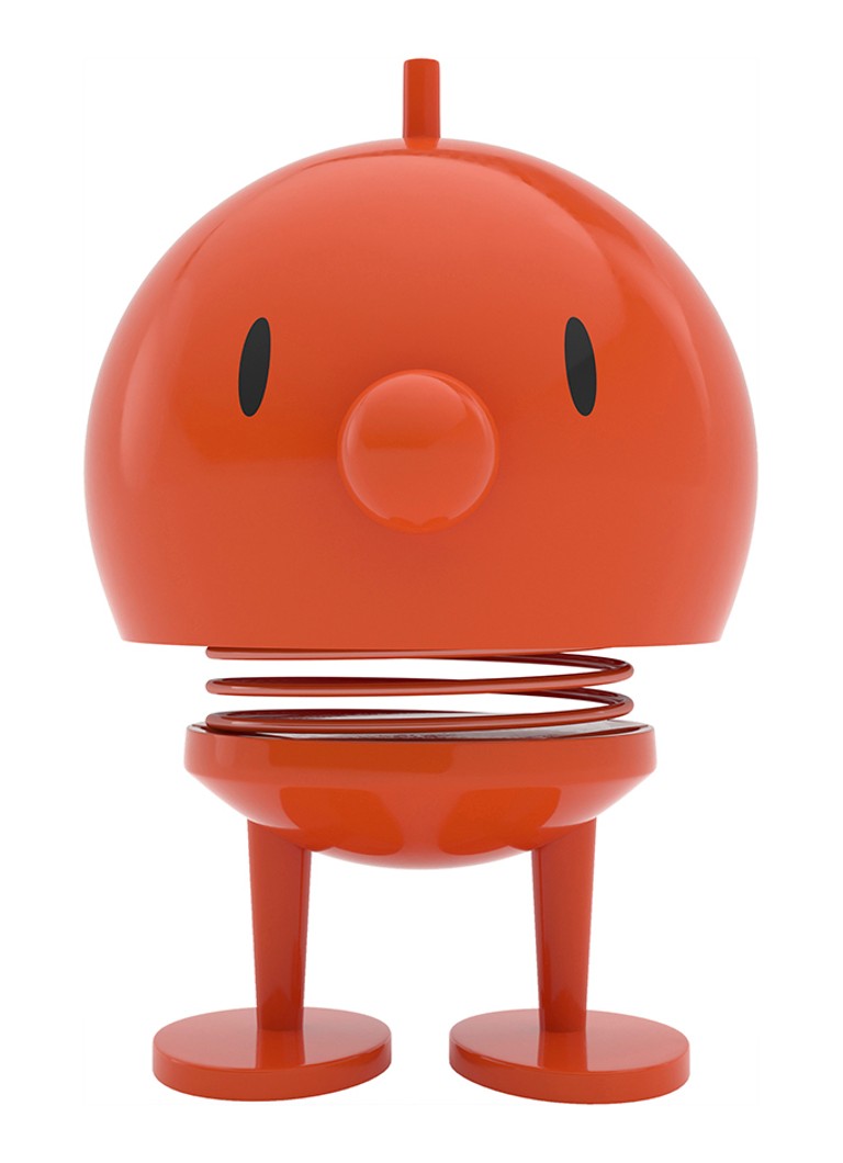 Hoptimist Bumble M ornament 9,5 cm Oranjerood - Deal