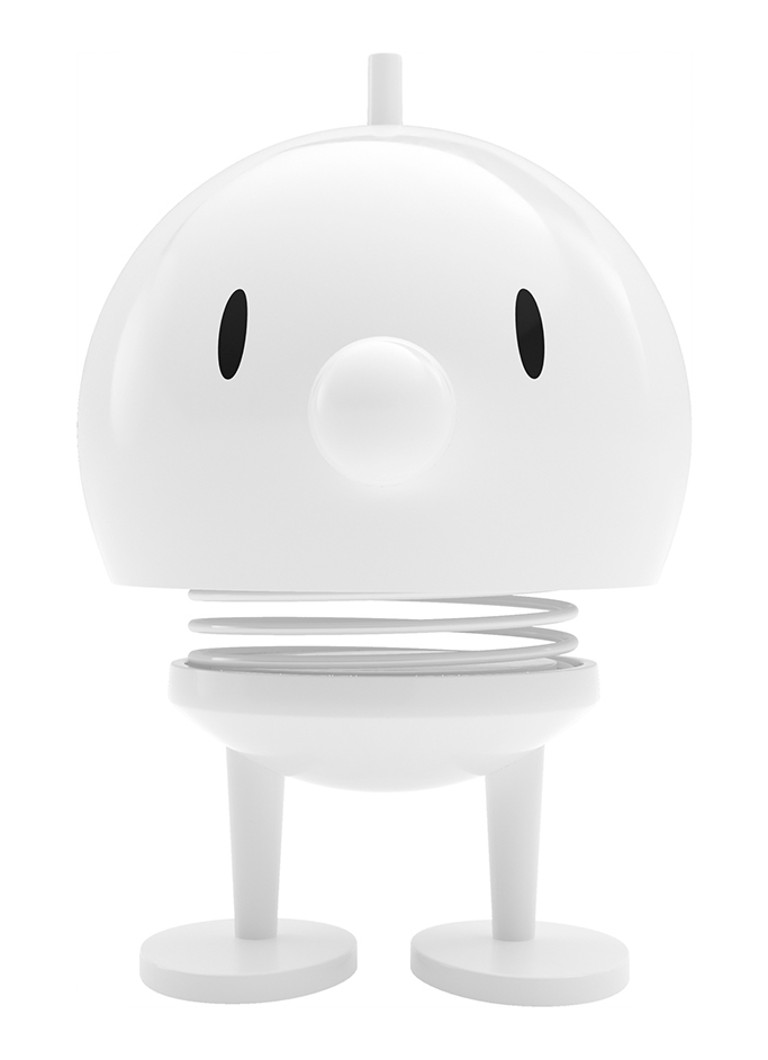 Hoptimist Bumble M ornament 9,5 cm Wit - Deal