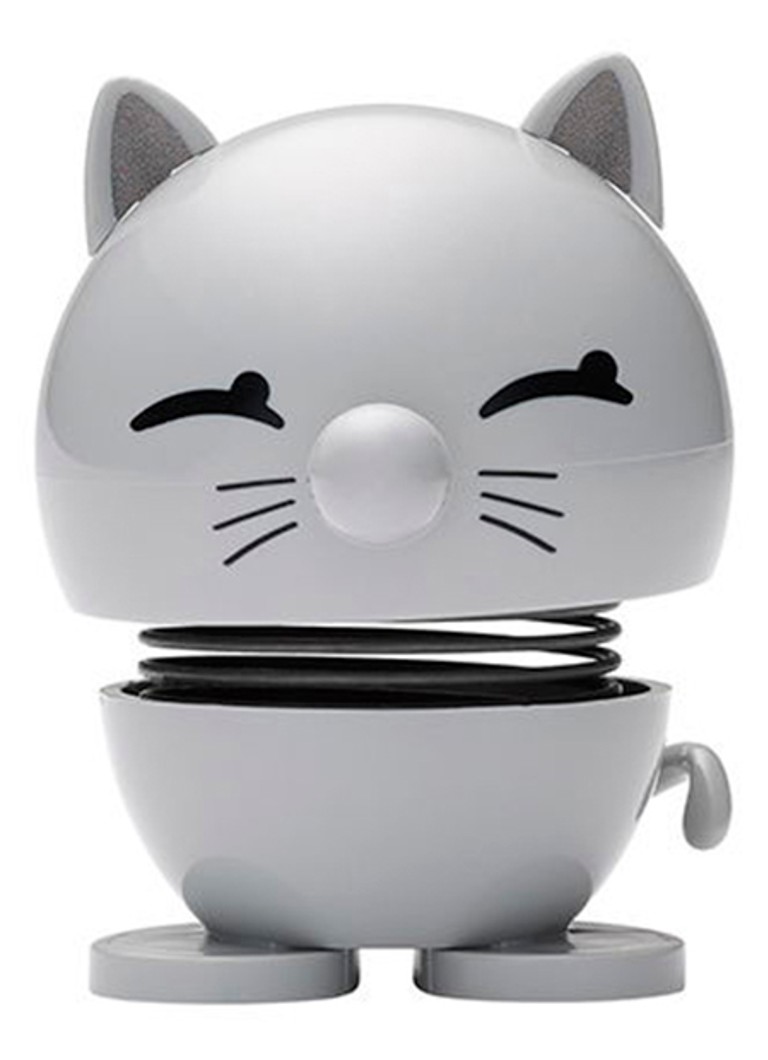 Hoptimist Cat ornament 7,2 cm Grijs - Deal