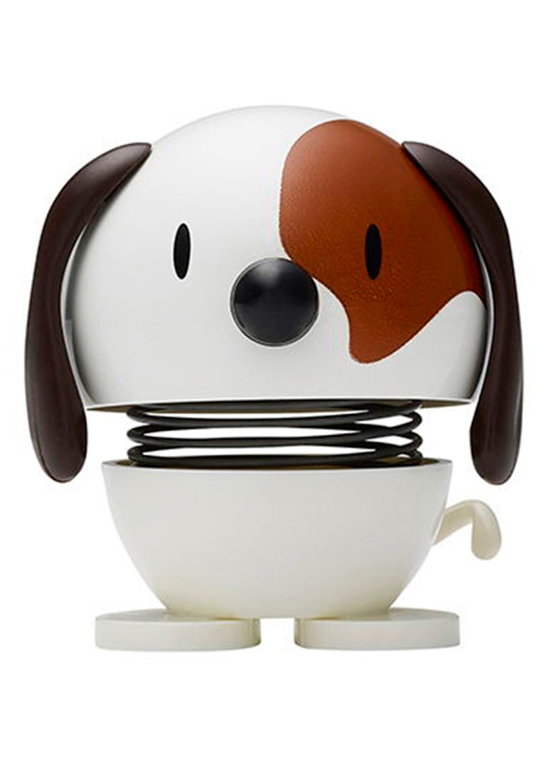 Hoptimist Dog ornament 7,2 cm Wit - Deal