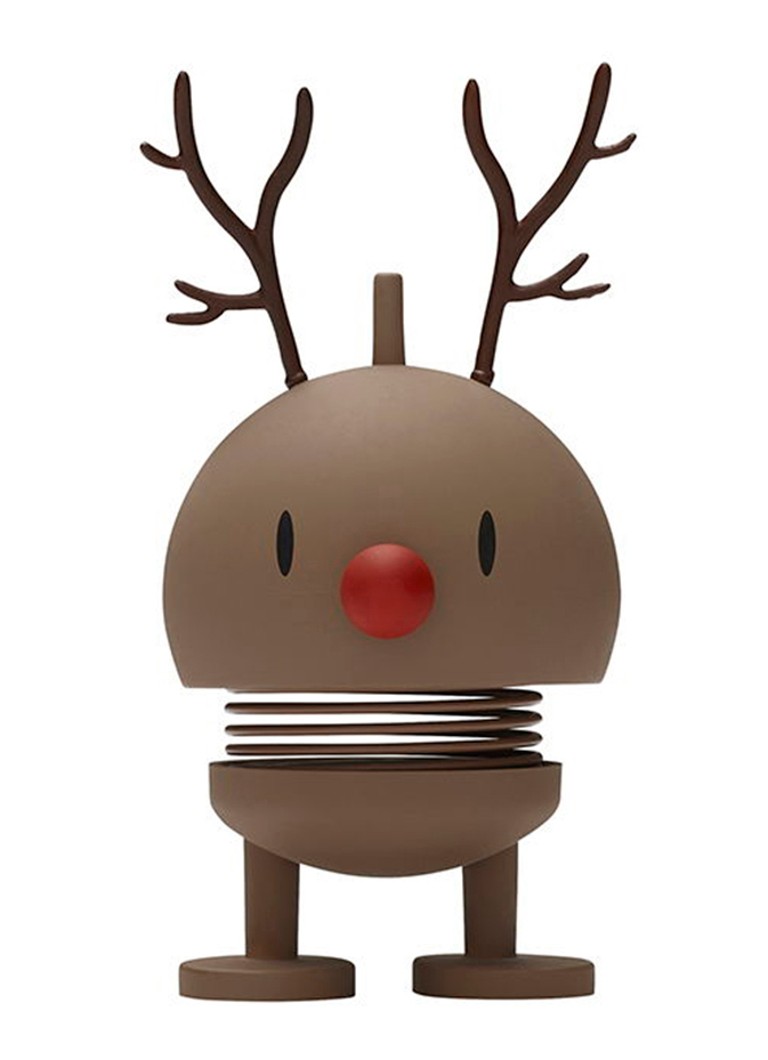 Hoptimist Soft Reindeer Bumble S ornament 7,2 cm Bruin - Deal