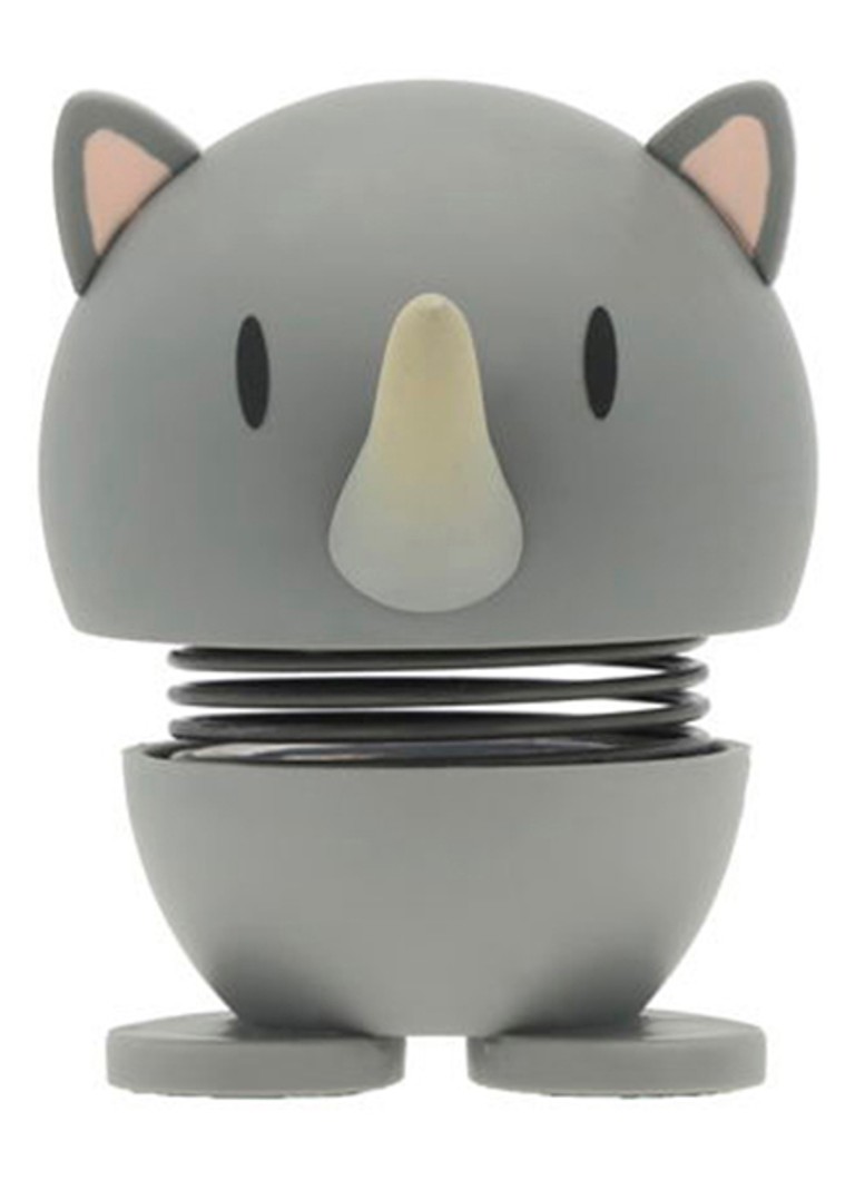 Hoptimist Soft Rhino S ornament 6,4 cm Grijs - Deal