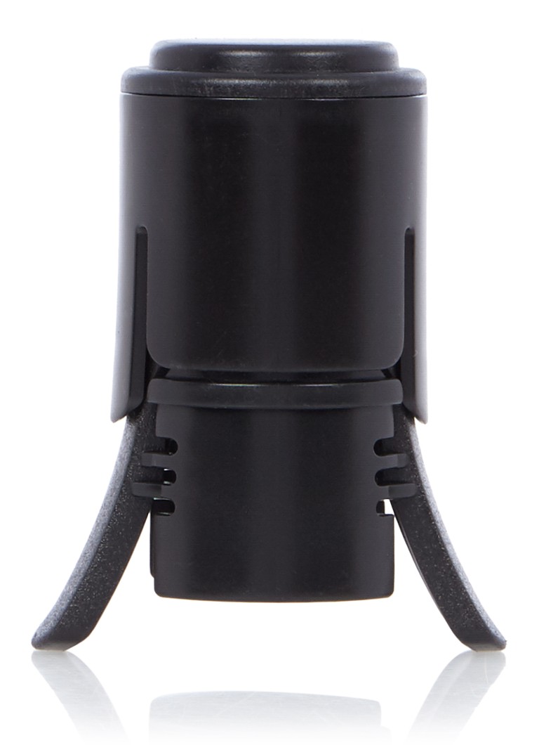 Le Creuset Screwpull stop voor mousserende wijn Mat zwart / zwart - Deal