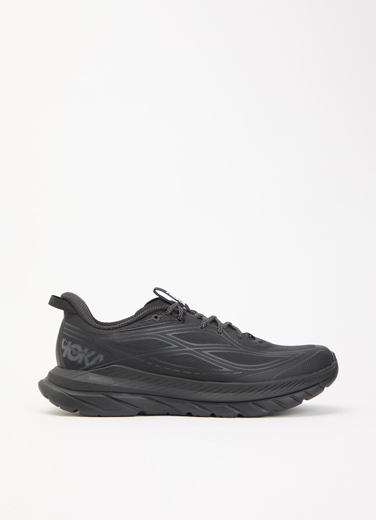 HOKA Heren Mach Remastered sneaker met mesh details in de kleur Zwart, maat: 45 1/3