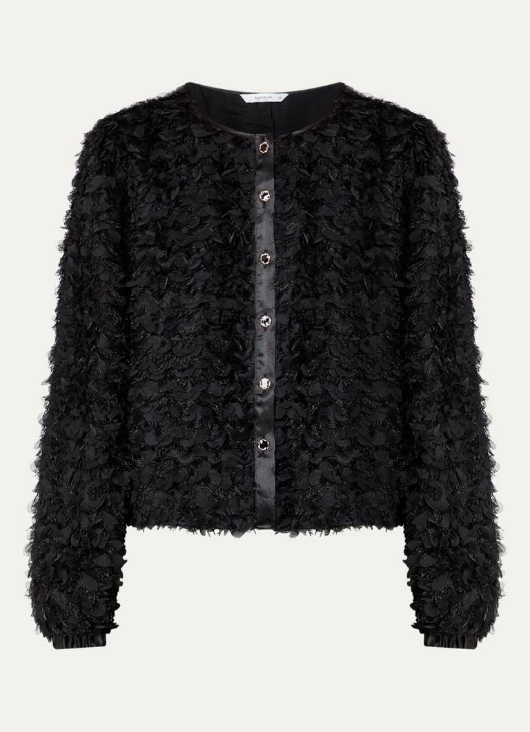 Summum Dames Jack met structuur in de kleur Zwart, maat: 42