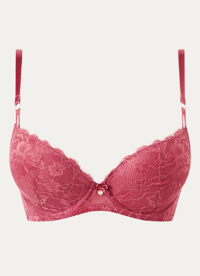 Sam Friday Dames Zara voorgevormde beugel bh in de kleur Rood, maat: 75F
