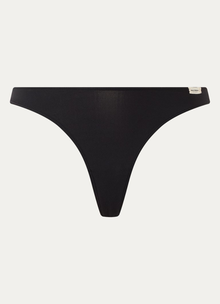 Sam Friday Dames Skye string met logo in de kleur Zwart, maat: XL