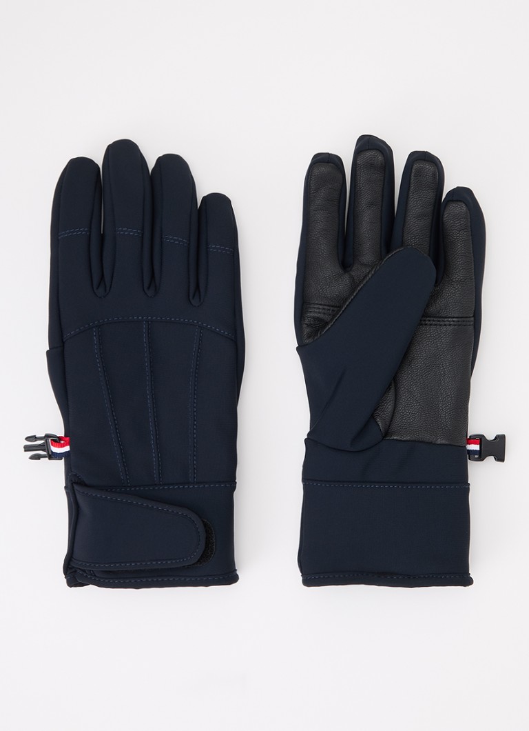 Fusalp Dames Glacier waterafstotende handschoenen met logo in de kleur Donkerblauw, maat: 7,5