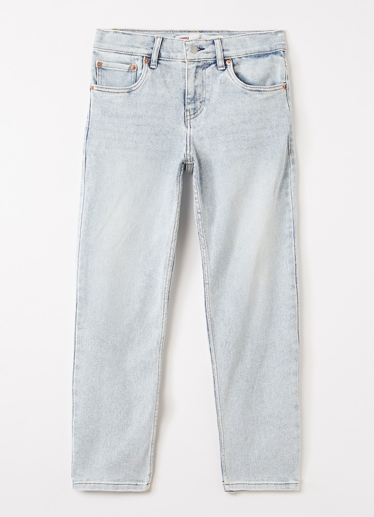 Levi's Jongens Tapered loose fit jeans met lichte wassing in de kleur Jeans, maat: 140