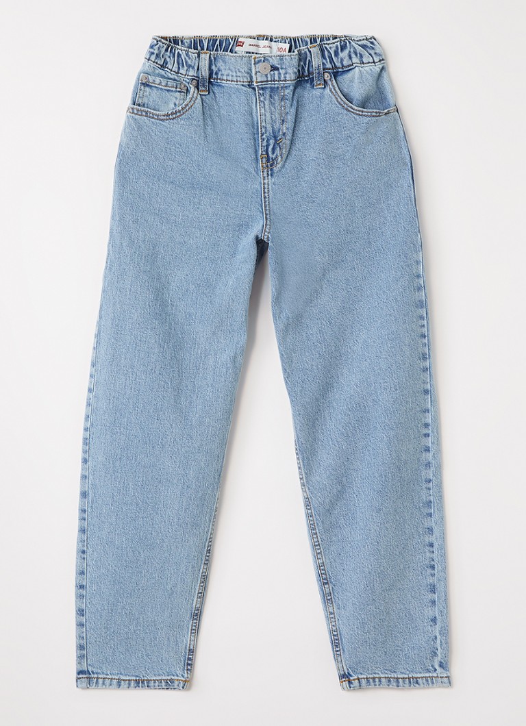 Levi's Jongens Balloon fit jeans met medium wassing in de kleur Indigo, maat: 10A=140