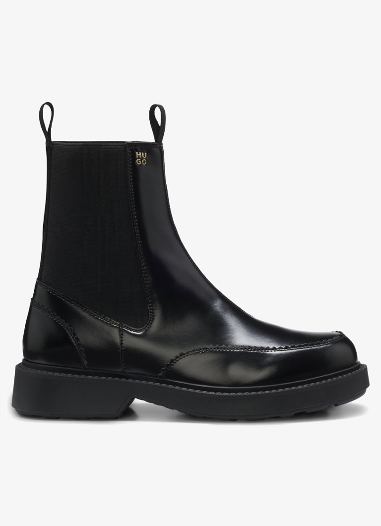 HUGO Heren Chelsea boot in de kleur Zwart
