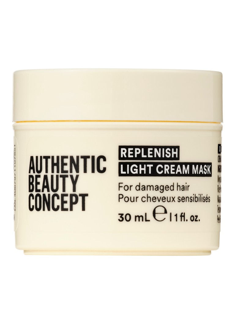 Authentic Beauty Concept Replenish Light Cream Mask - haarmasker 30ml Verzorging - Deal