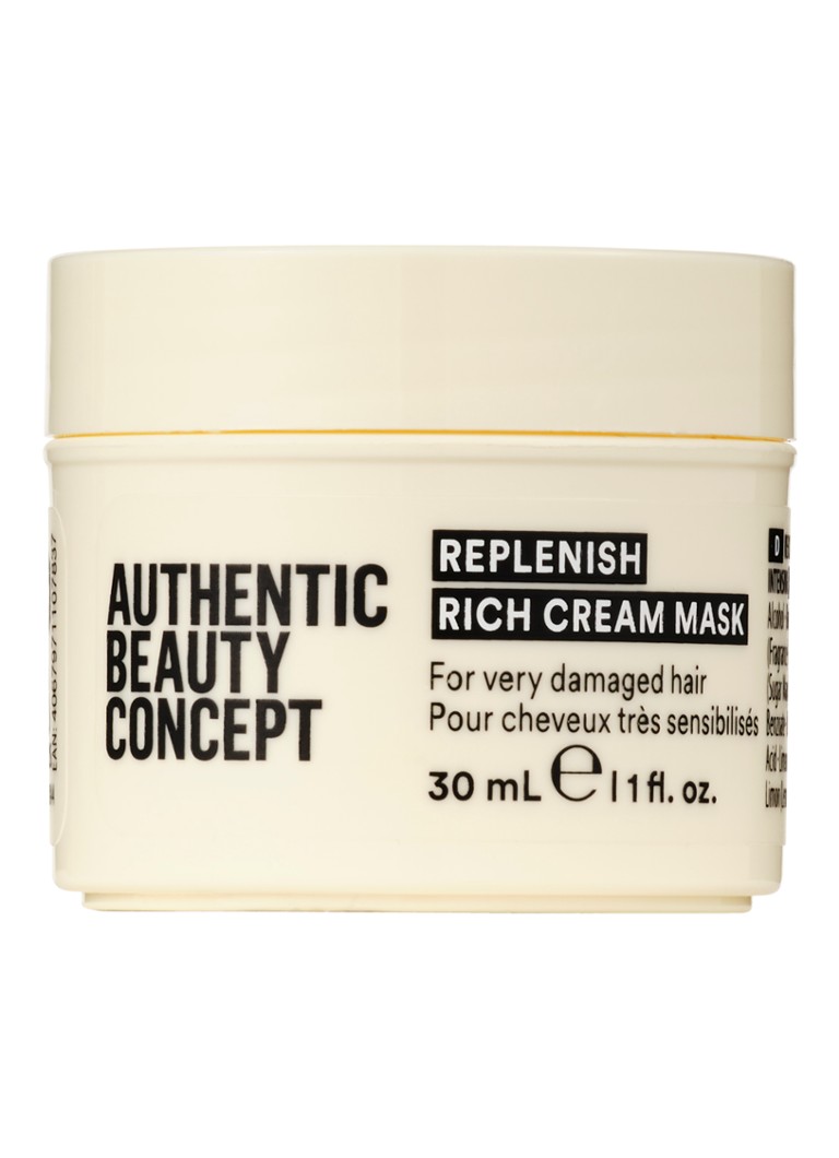 Authentic Beauty Concept Replenish Rich Cream Mask - haarmasker 30ml Verzorging - Deal