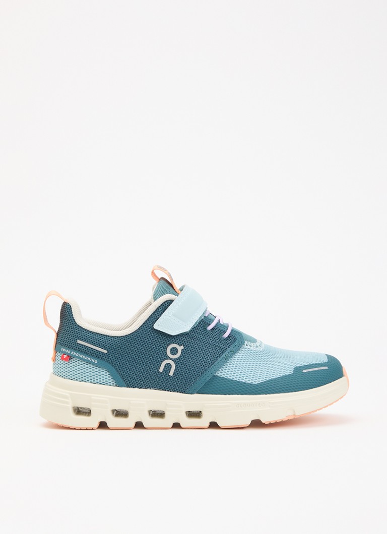 On Meisjes Cloud Play 2 sneaker van mesh in de kleur Groen, maat: 32