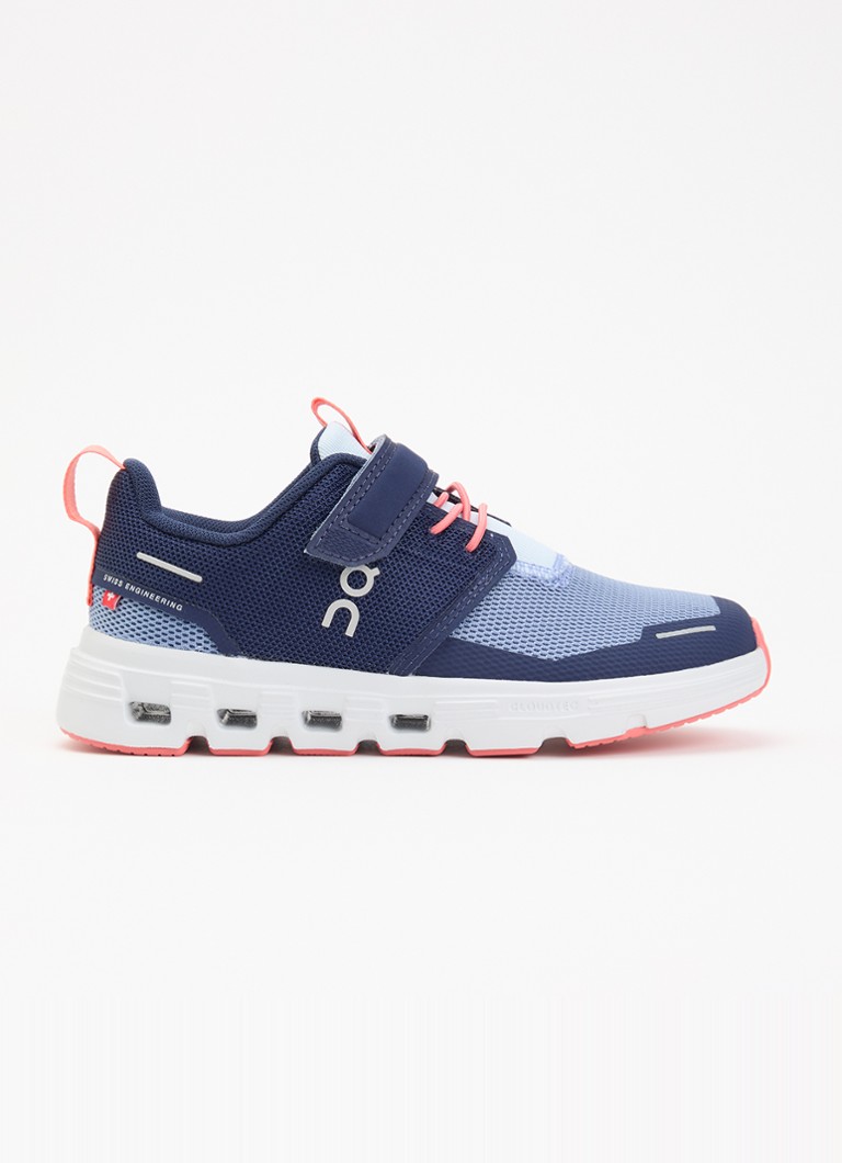 On Meisjes Cloud Play 2 sneaker van mesh in de kleur Royalblauw, maat: 31