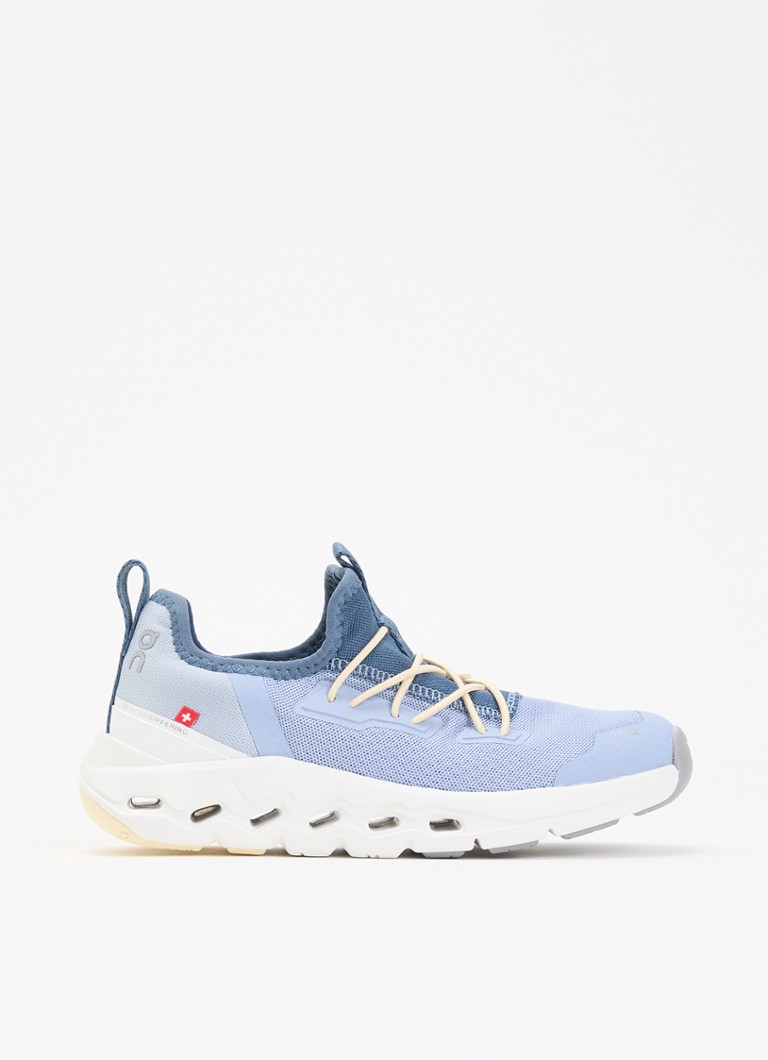 On Meisjes Cloudleap sneaker van mesh in de kleur Blauw, maat: 31