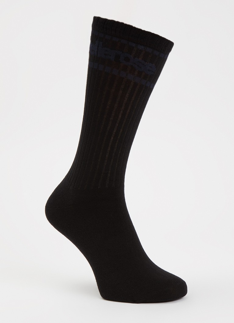 Bellerose Dames Sokken met logo in de kleur Zwart