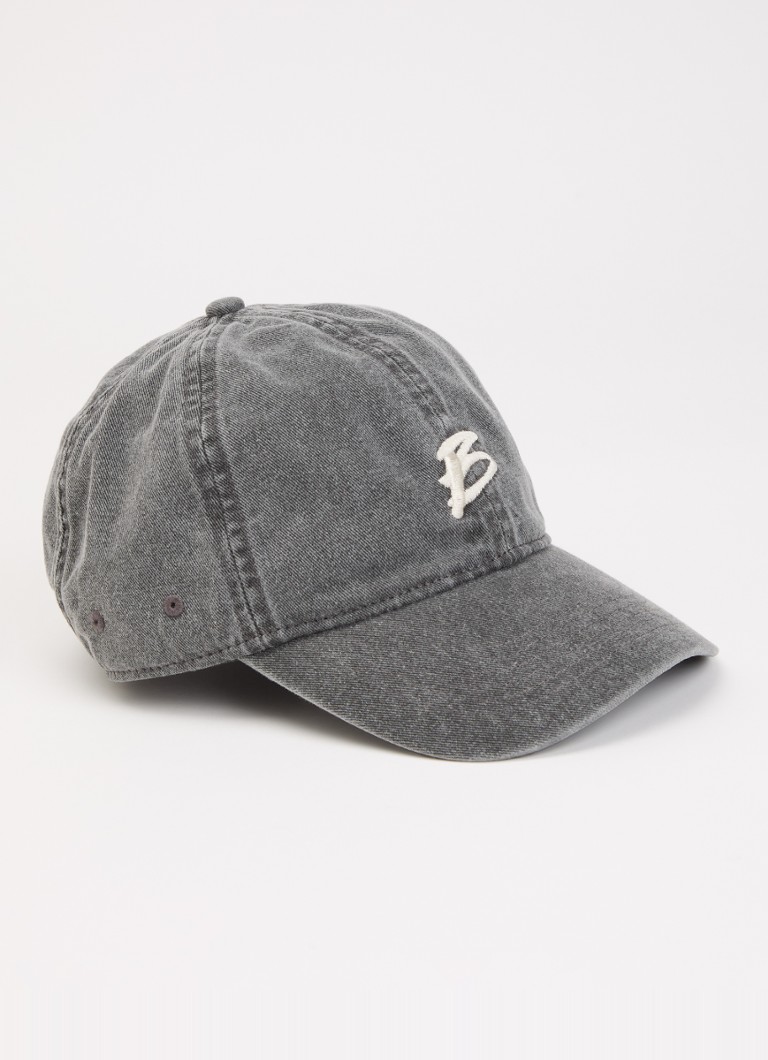 Bellerose Dames Damon pet met logoborduring in de kleur Grijs
