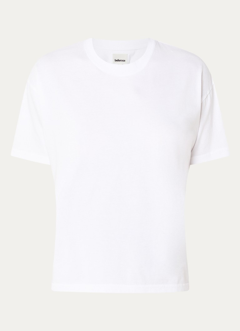 Bellerose Dames Felio T-shirt met ronde hals in de kleur Wit