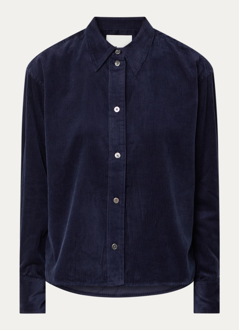 Bellerose Dames Jullia blouse met structuur in de kleur Wit