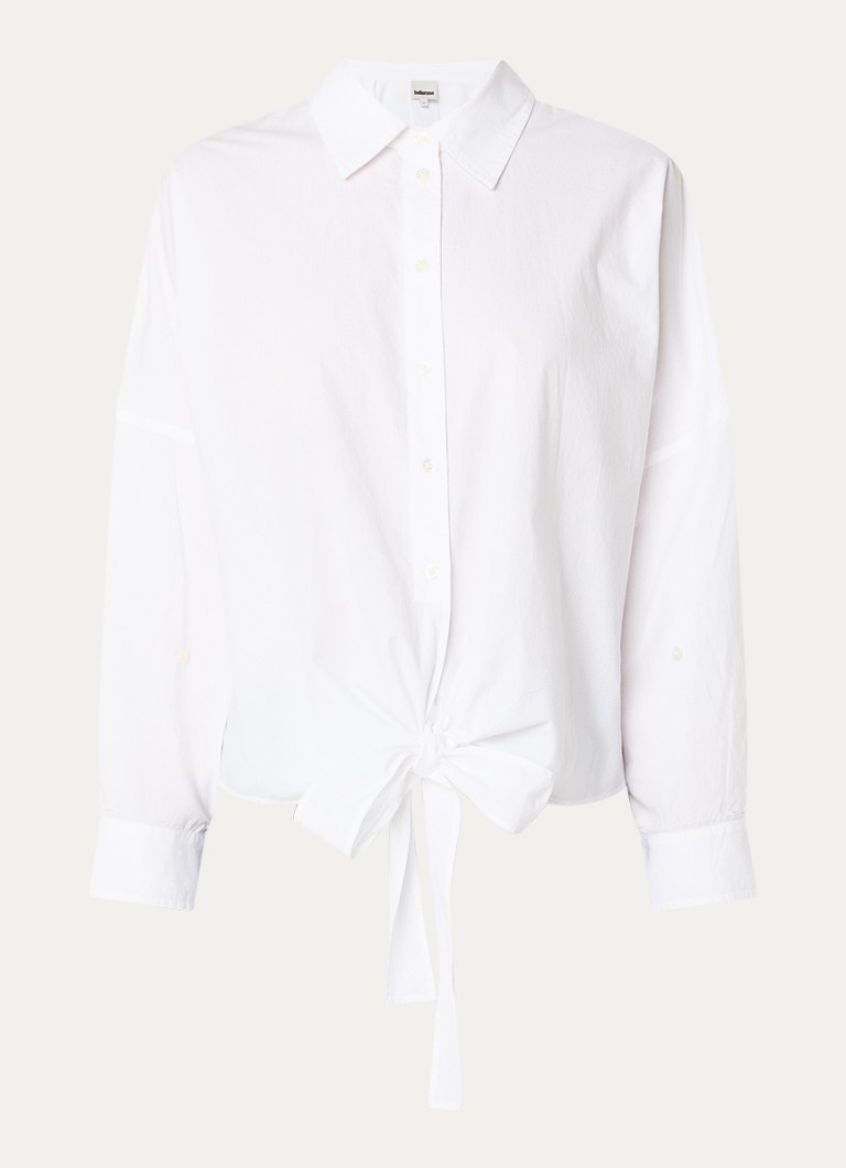 Bellerose Dames Candice blouse met kraag in de kleur Wit