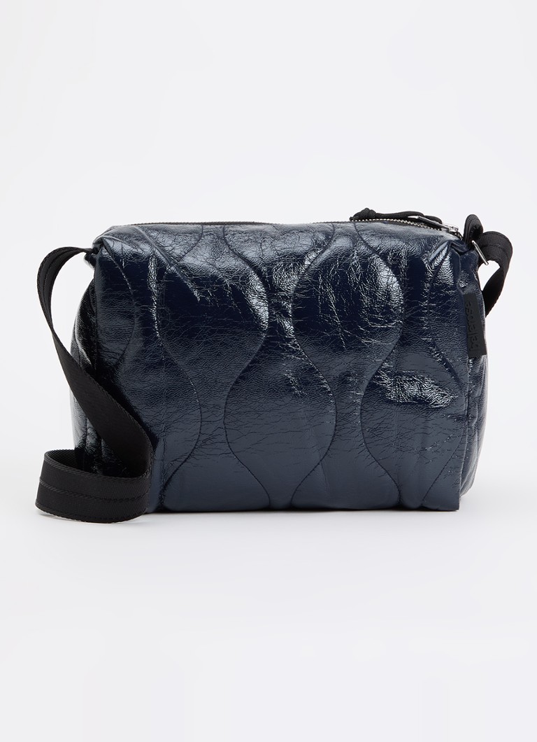 Bellerose Dames Hobbes crossbodytas met verstelbare schouderriem in de kleur Donkerblauw