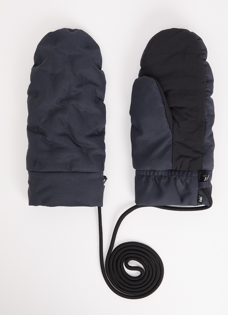 Bellerose Dames Hanir wanten met doorgestikte details in de kleur Donkerblauw