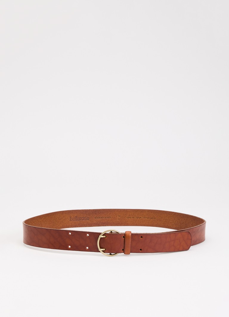 Bellerose Dames Selya riem van leer in de kleur Cognac